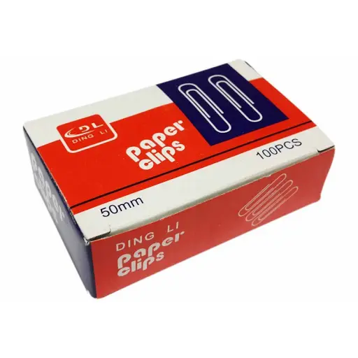DL Paper Clip Metal Color ( 50mm) | HM